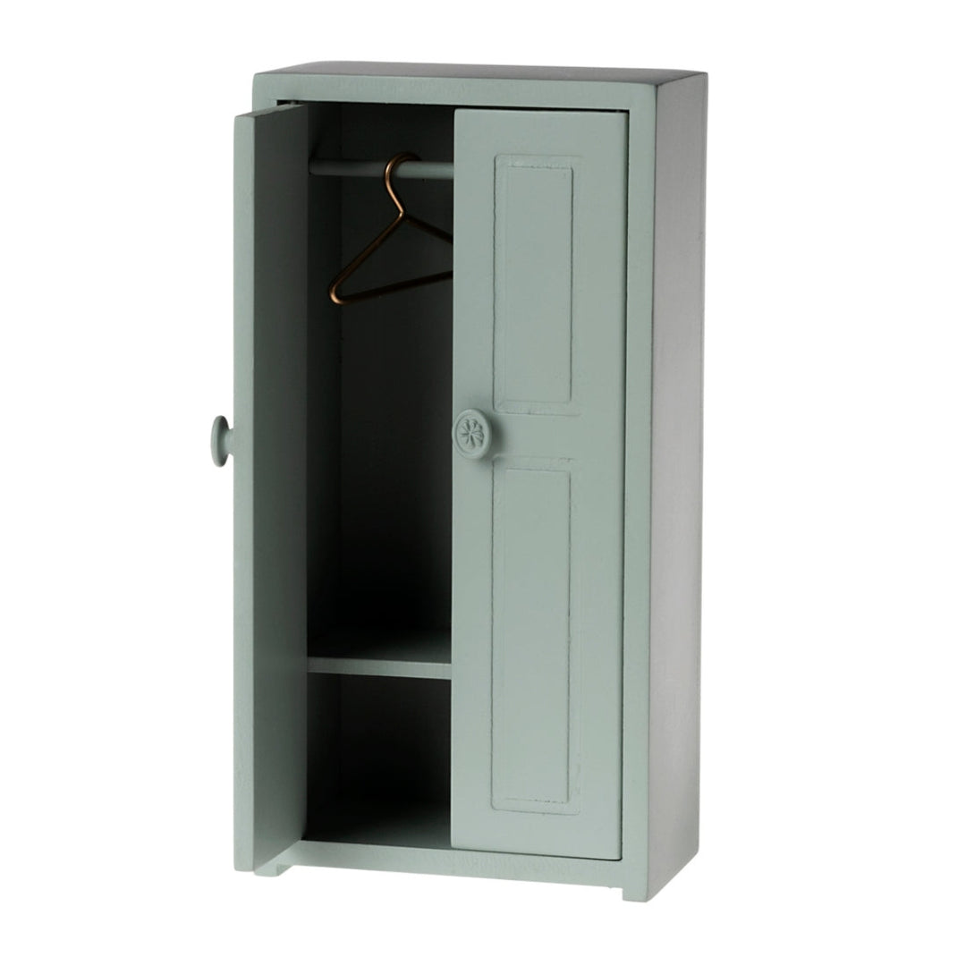 Maileg Mouse Closet Wardrobe - Soft Blue from Australia