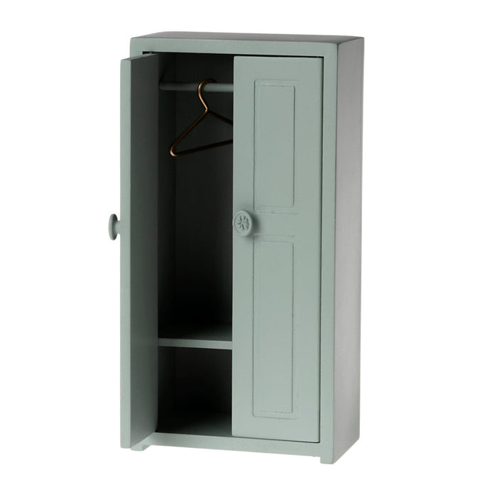 Maileg Mouse Closet Wardrobe - Soft Blue from Australia