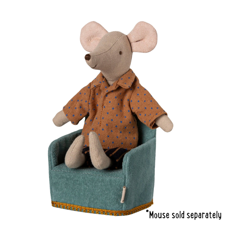 ML-5011540103 Maileg Mouse Folding Chair (2025) Mint