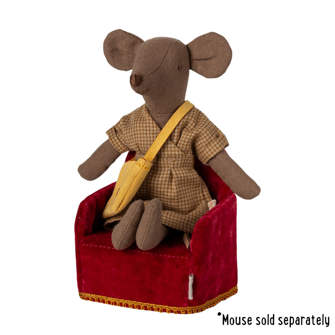 ML-5011540100 Maileg Mouse Folding Chair (2025) Red