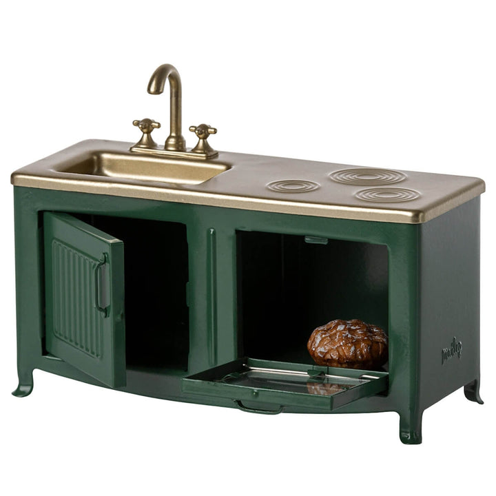 ML-5011311401 Maileg Mouse Kitchen in Dark Green from Australia
