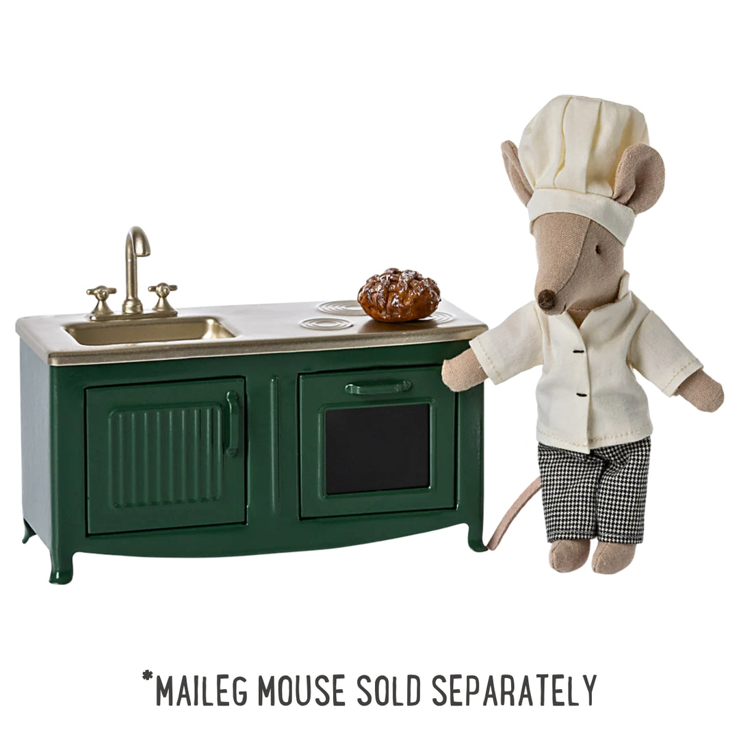 ML-5011311401 Maileg Mouse Kitchen in Dark Green from Australia
