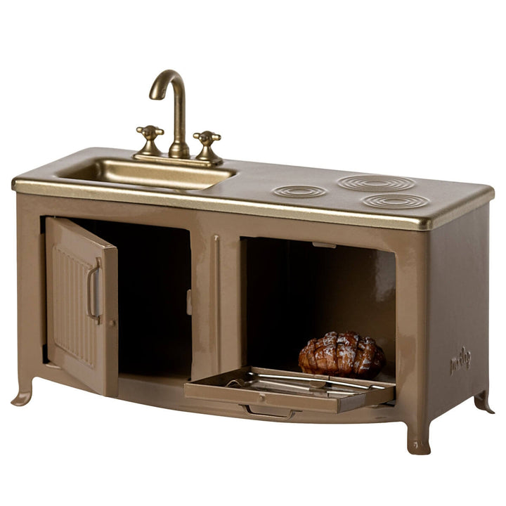 ML-5011311400 Maileg Miniature Mouse Kitchen in Light Brown from Australia