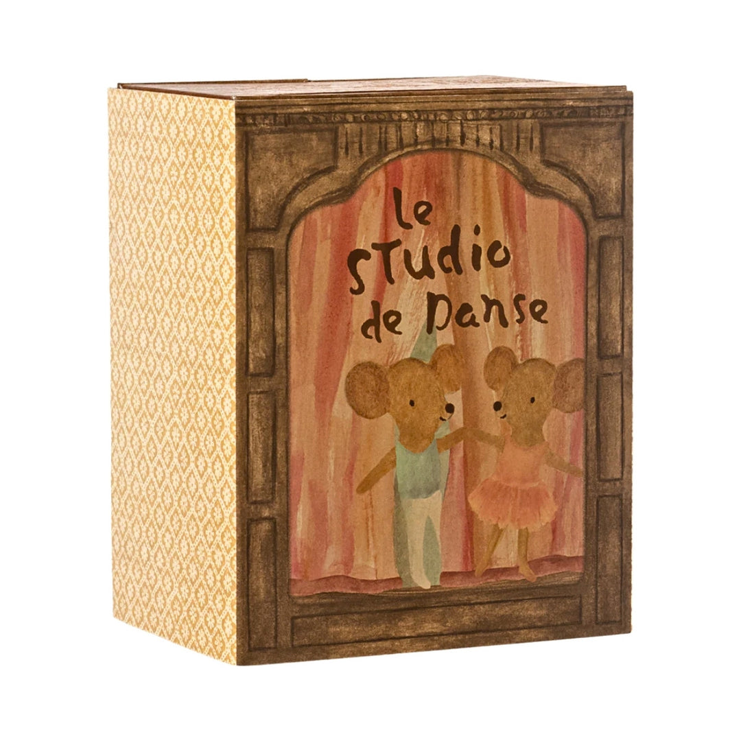 Maileg Mouse Little Brother & Sister - Ballet Dance Studio Set (2025), Australia