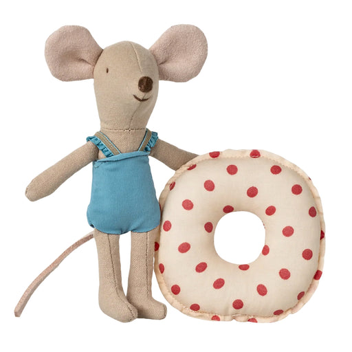 Maileg Mouse Little Sister - Swim Ring, Red Dots (2026), Australia