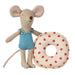 Maileg Mouse Little Sister - Swim Ring, Red Dots (2026), Australia