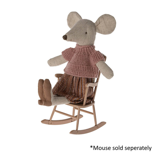 ML-5011411200 Maileg Mouse Rocking Chair - Dark Powder (2024)