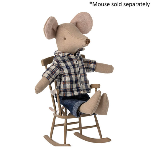 ML-5011311701 Maileg Mouse Rocking Chair - Light Brown (2023)