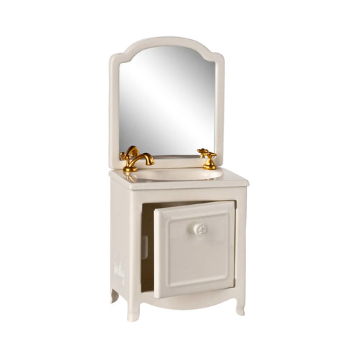 Maileg Bathroom Sink with Mirror for Mouse - Off White, Australia