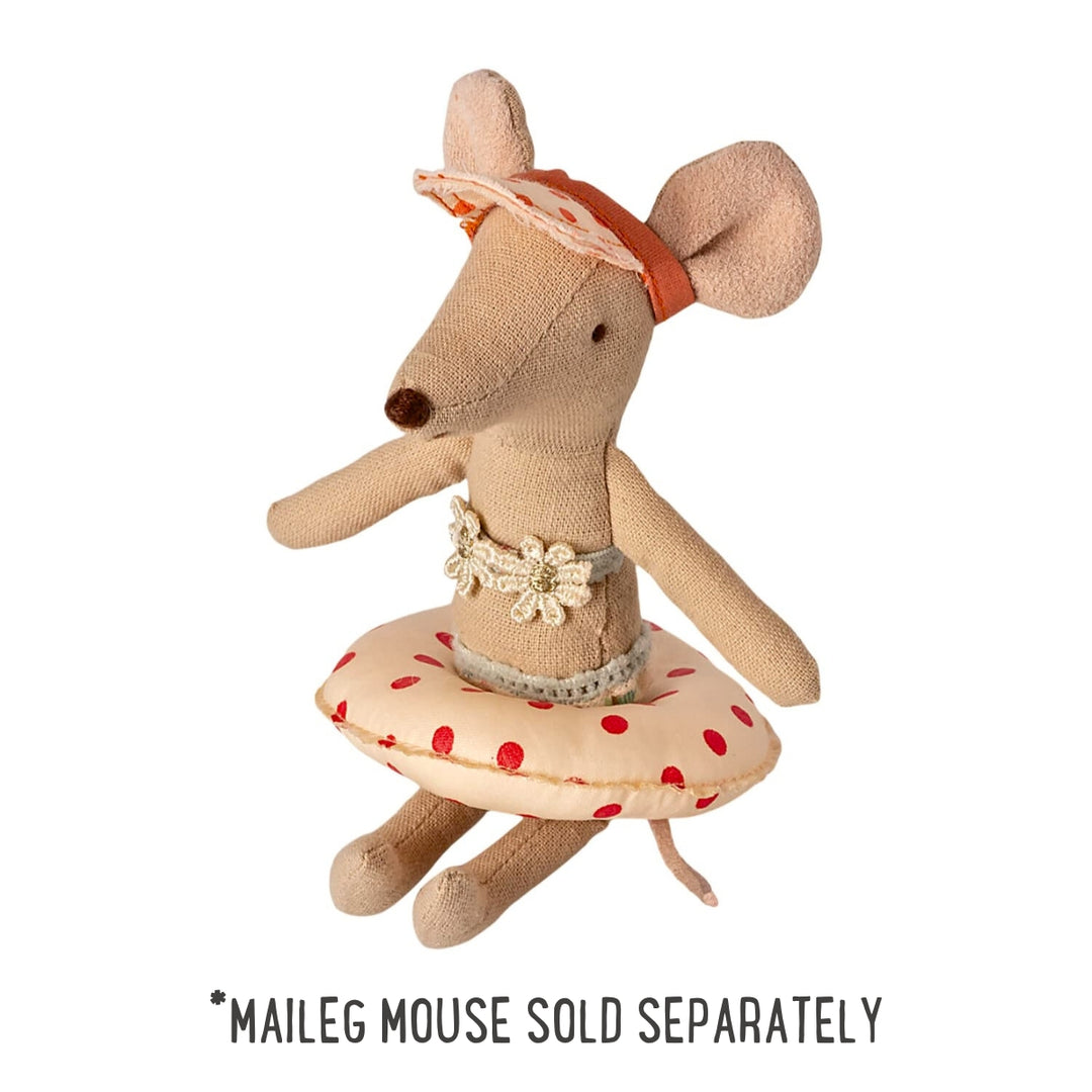 Maileg Miniature Mouse Small Floatie Red Dot from Australia