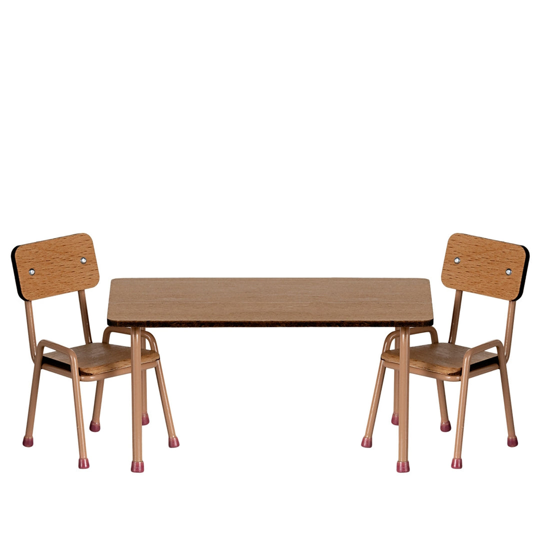 ML-5011500000 Maileg Mouse Table and Chair Set - Dark Powder (2025) from Australia