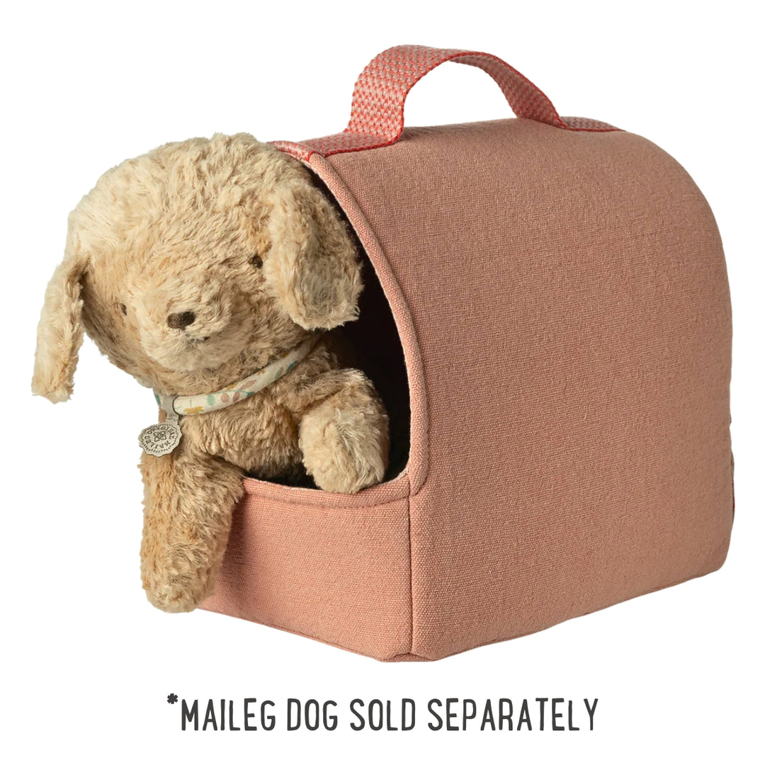 Maileg Pet Carrier - for Small Puppy, Coral (2026), Australia