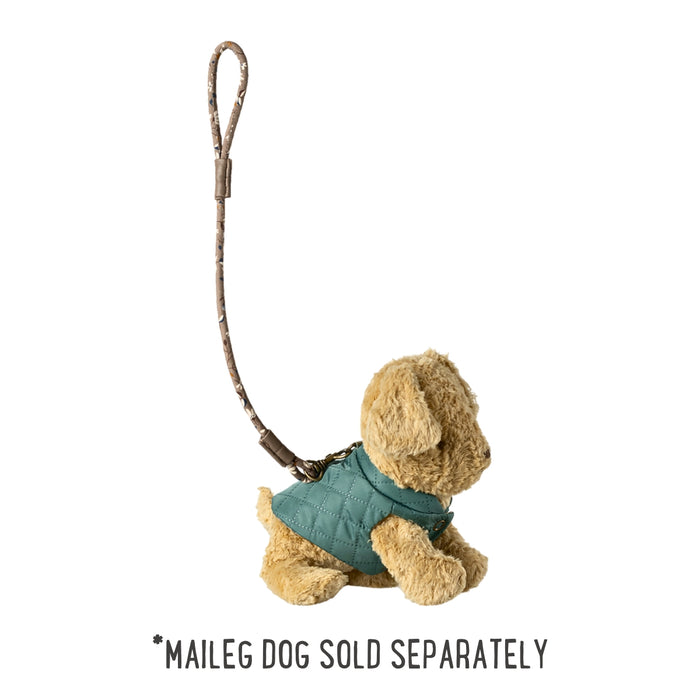 Maileg Pet Harness & Leash Set - for Small Puppy, Dark Mint (2026), Australia