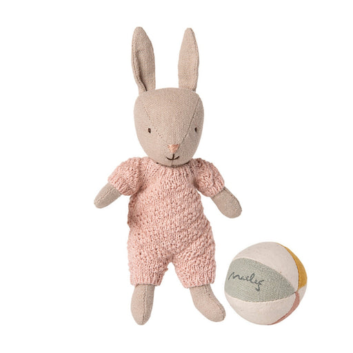 Maileg Rabbit Micro Sand - Baby Set, Rose (2025), Australia