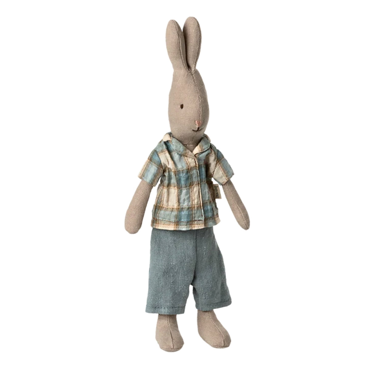Maileg Rabbit Size 1 Brown Shirt/Shorts main image 0