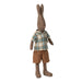 Maileg Rabbit Size 2 Brown Shirt And Shorts - Australia