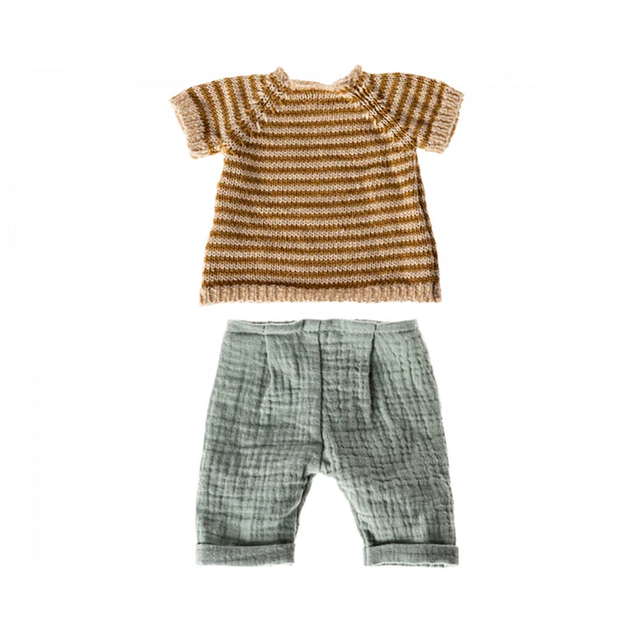 Maileg Rabbit Size 3 in Classic Shirt and Pants (2024)