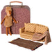 Maileg Reindeer - Little Sister in Suitcase - Sofa Bed Set (2026) - Australia