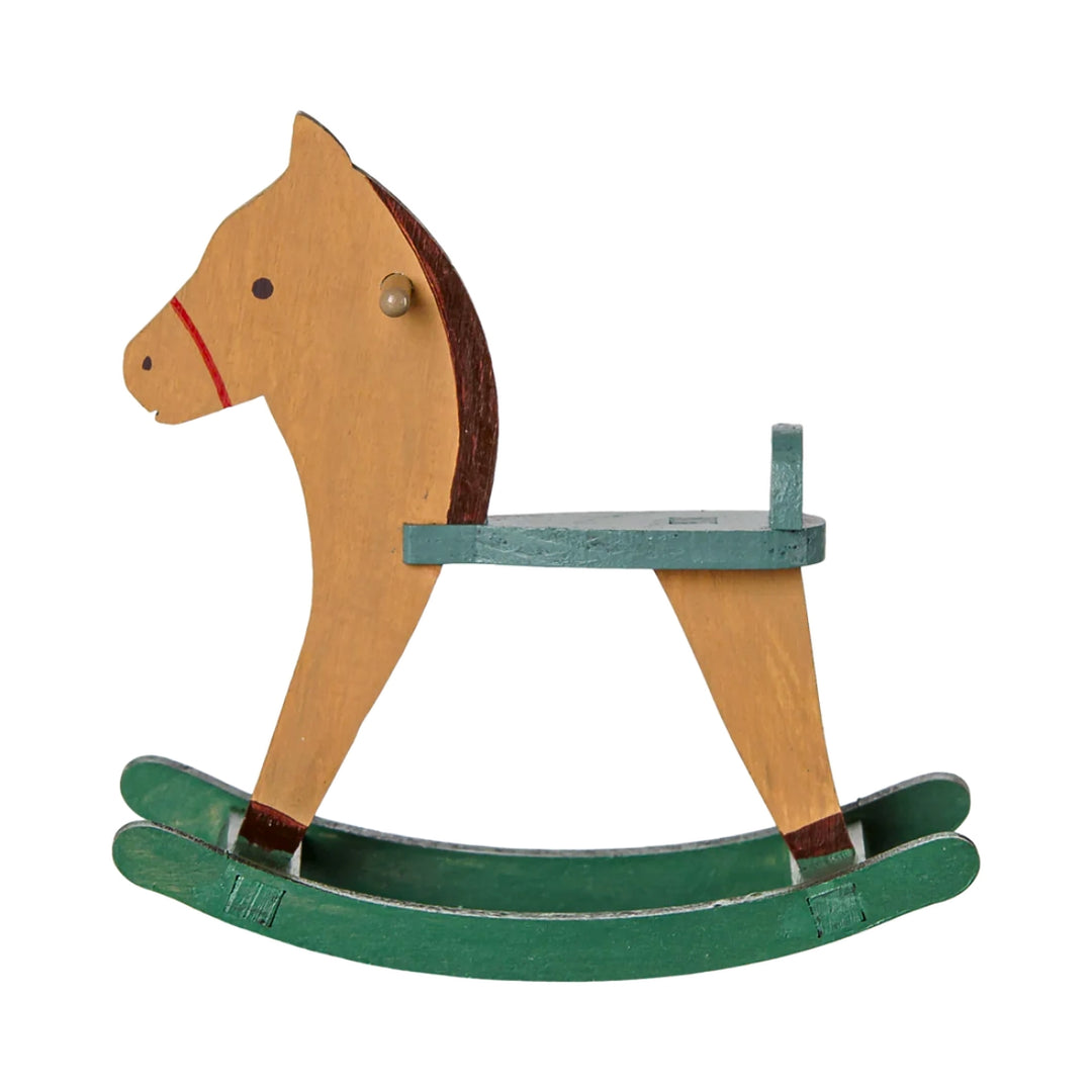 Maileg Rocking Horse - for Mouse - Light Brown (2026) - Australia