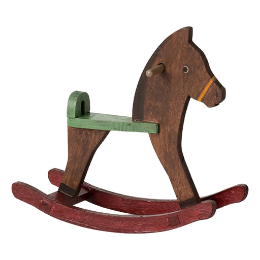Maileg Rocking Horse Mouse Dark Brown from Australia