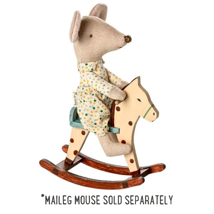 Maileg Rocking Horse - Spotted, for Mouse, Australia