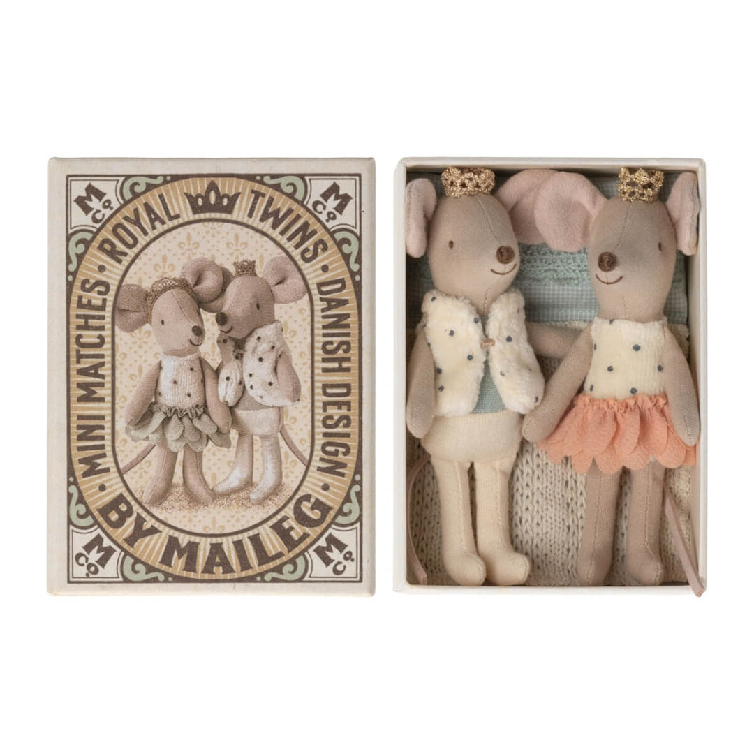 ML-5017310200 Maileg Royal Twin Mice in Box (2023)