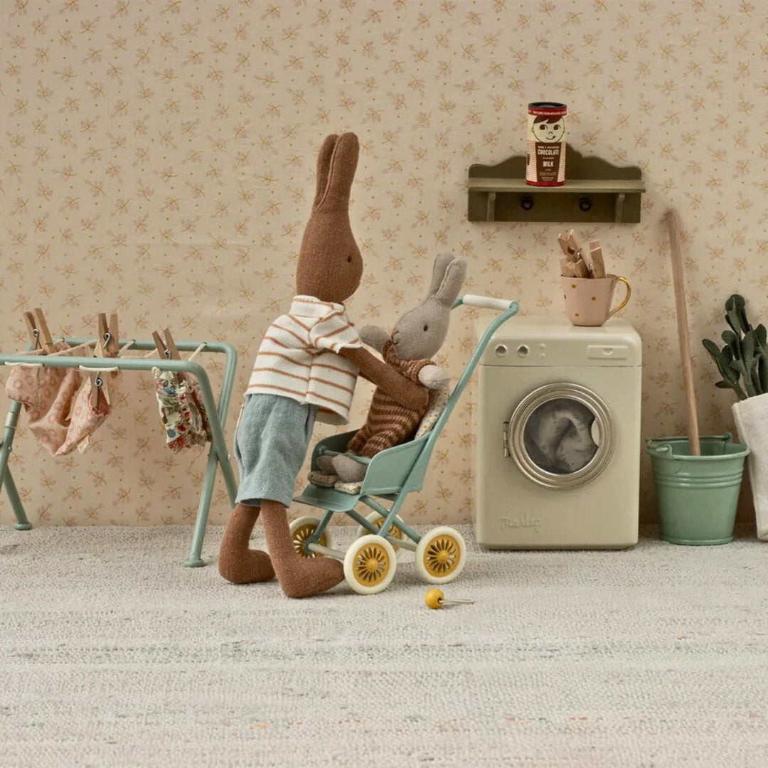 Maileg Stroller Micro - Mint - Australia