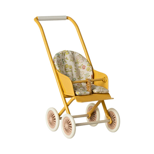 Maileg Stroller Micro - Yellow - Australia
