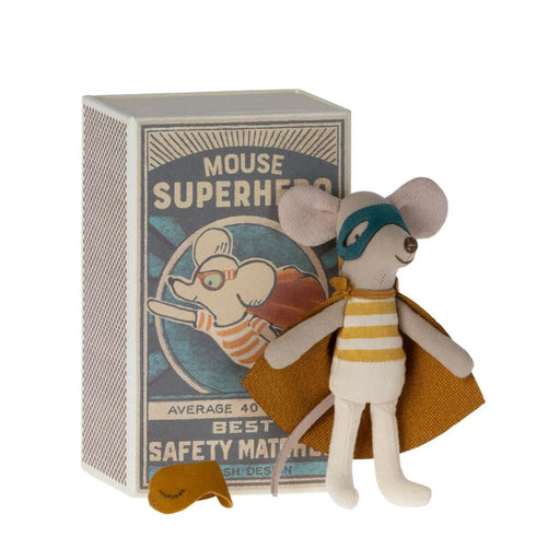 ML-5017310100 Maileg Superhero Mouse in Matchbox (2023)