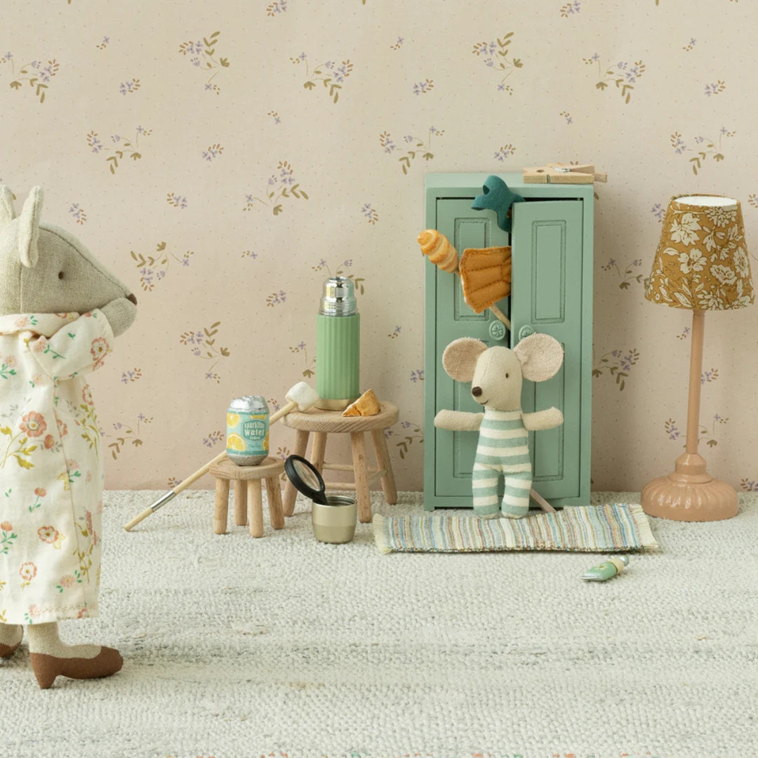 Maileg Mouse Closet Wardrobe - Soft Blue from Australia