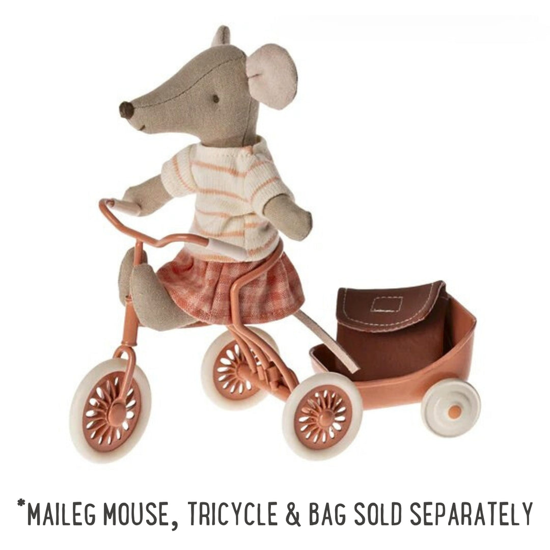 ML-5011410600 Maileg Miniature Tricycle Trailer - Coral (2024) from Australia
