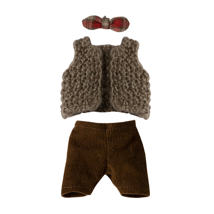 ML-5017330500 Maileg Vest and Pants for Grandpa Mouse (2023)