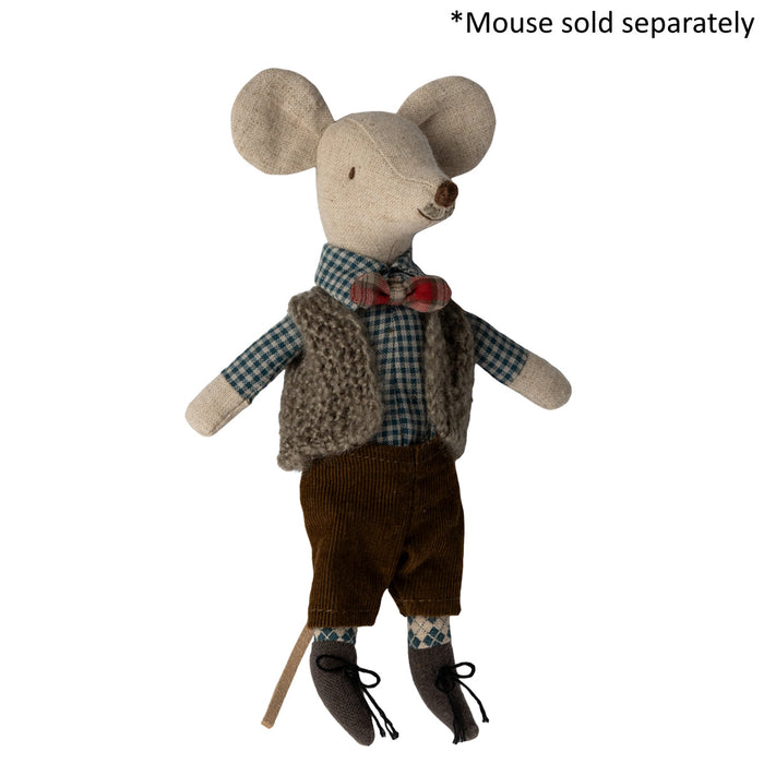 ML-5017330500 Maileg Vest and Pants for Grandpa Mouse (2023)