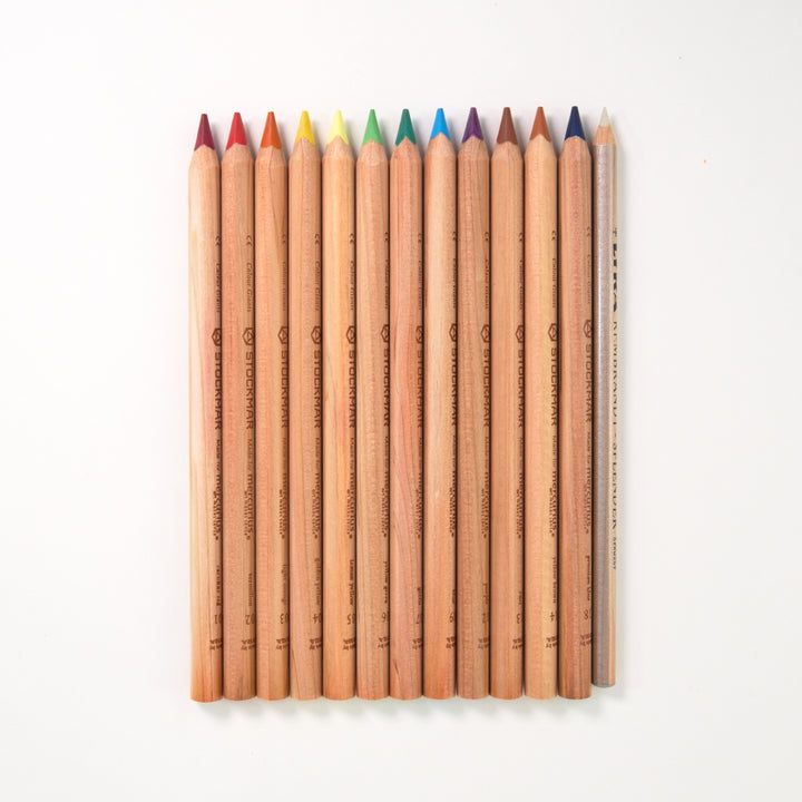 85090924 Mercurius Colour Giant Triangular Pencils