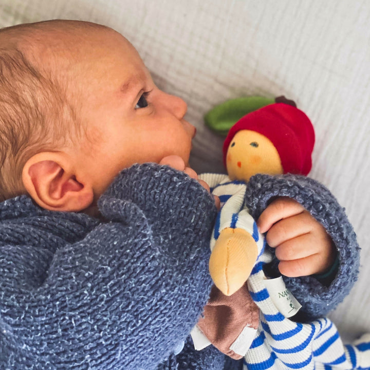 Nanchen Baby Comforter - Striped Fruits - Online, Australia