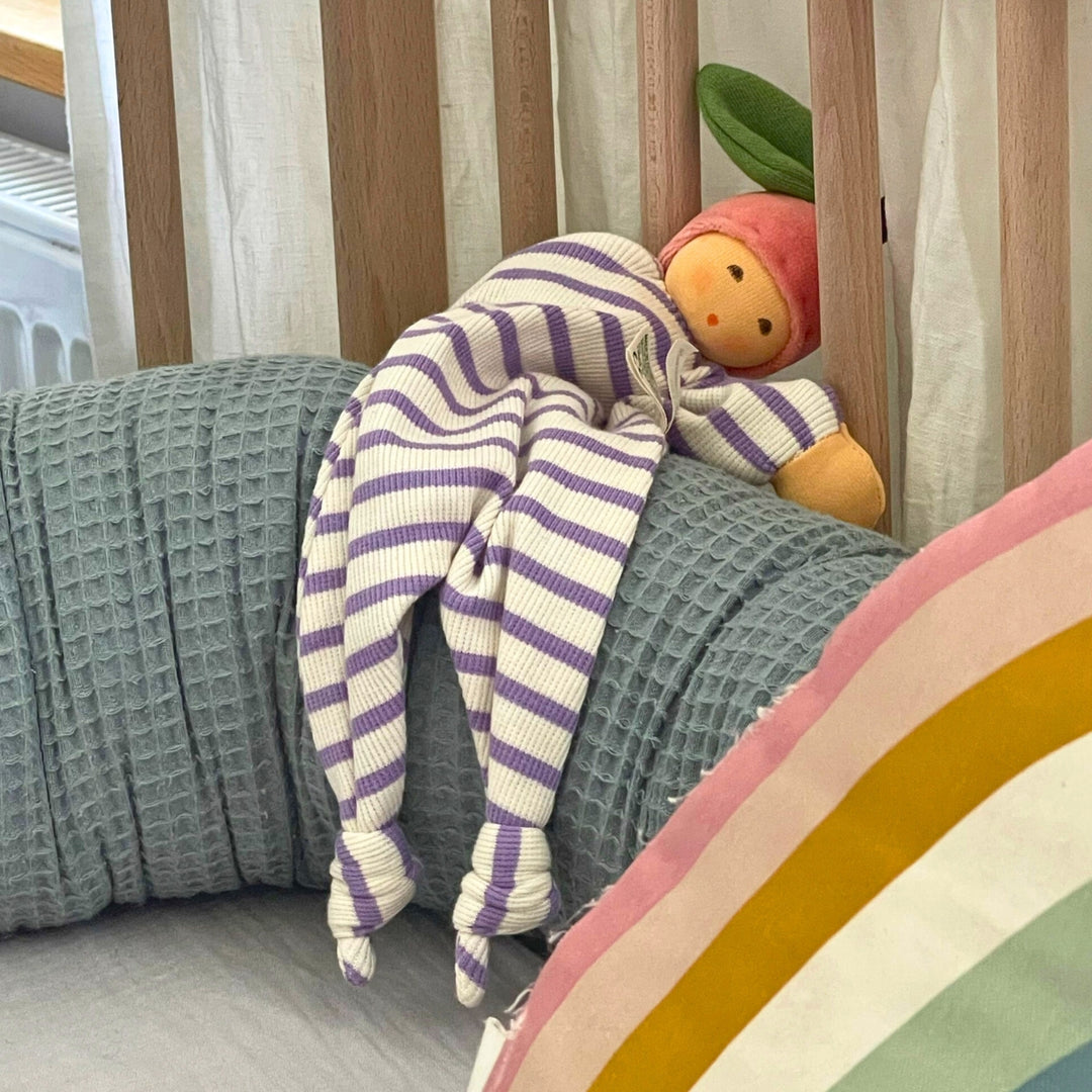 Nanchen Baby Comforter - Striped Fruits - Online, Australia