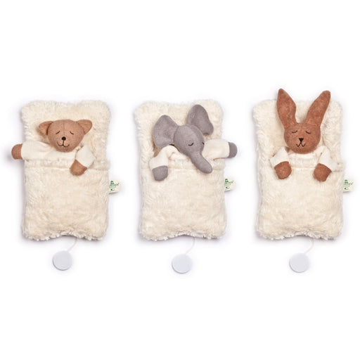 Nanchen Baby Musical Pullstring & Rattle - Tiny Bed Animals - Online, Australia
