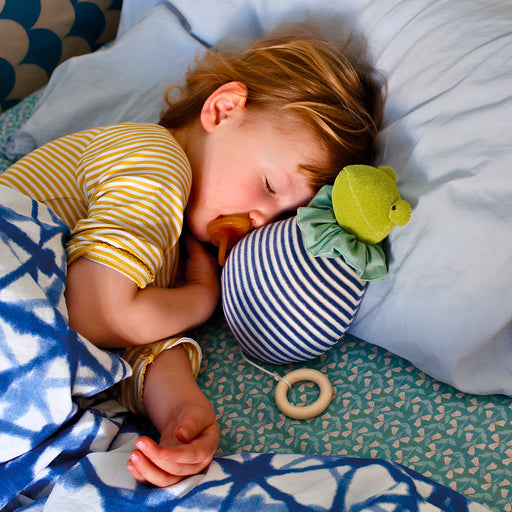 Nanchen Baby Musical Pullstring - Striped Frog - Online, Australia