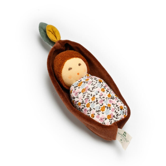 Nanchen Baby Rattle - Oak Seed Pods - Online, Australia