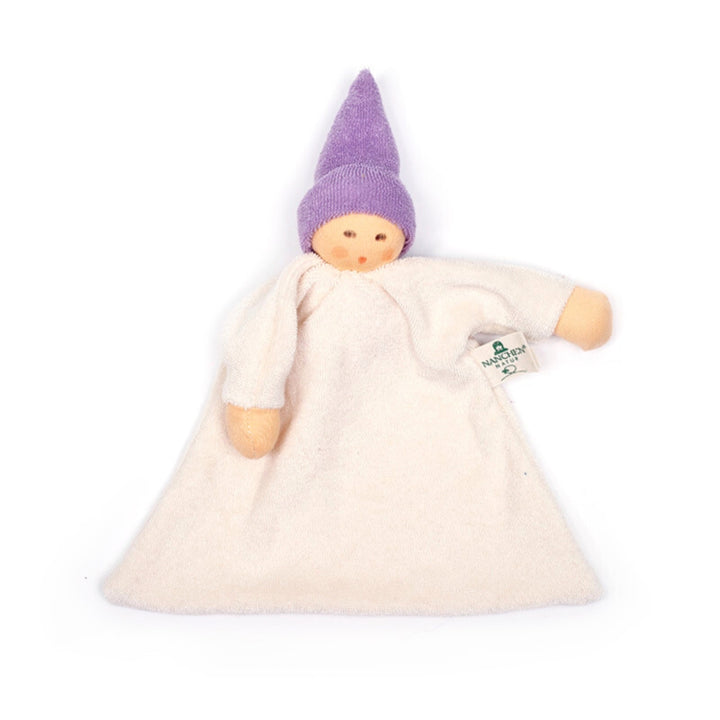 Nanchen Baby Comforter Waldorf Doll Nuckel Lilac from Australia