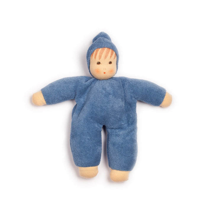 Nanchen Natur Handmade Waldorf Doll - Cuddle Me Dark Blue- Schmuse dunkelblau - Online, Australia