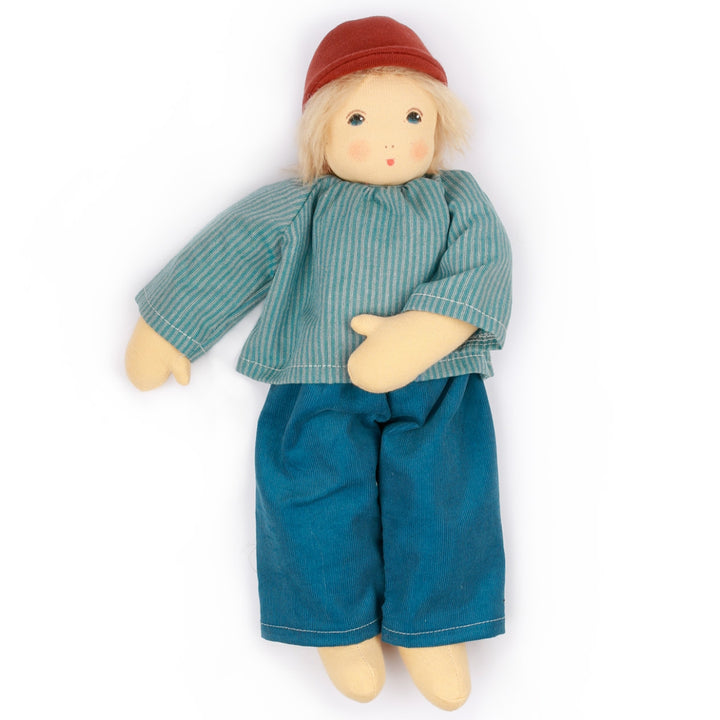 Nanchen Natur Steiner Dress Up Doll Male Blonde & Clothes Set from Australia