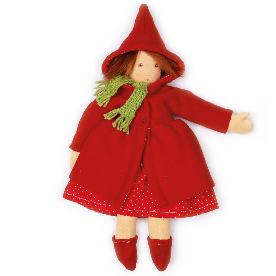 Nanchen Waldorf Doll Large Dress Up Doll & Clothes Set Little Red Riding Hood from Australia