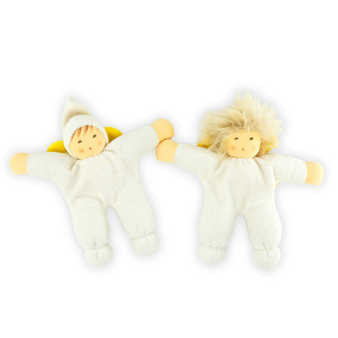 Nanchen Waldorf Doll - Baby Angel with Hat