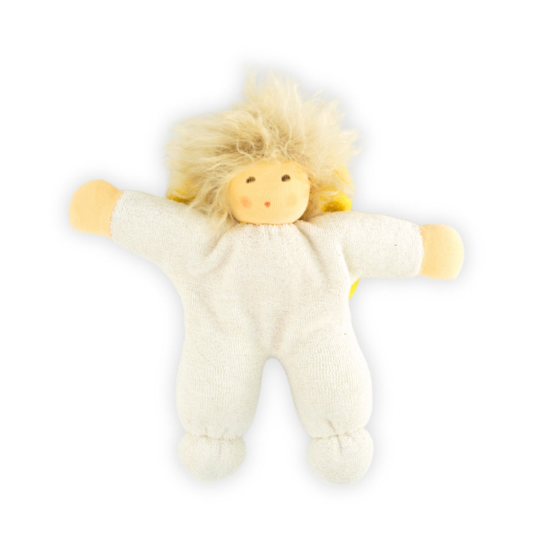 Nanchen Waldorf Doll - Baby Angel with Hat