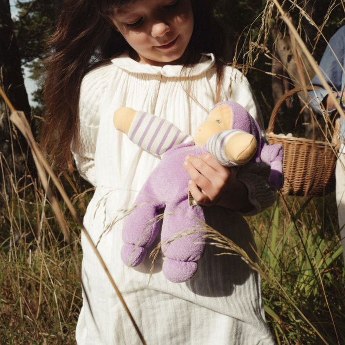 Nanchen Waldorf Doll - My Darling - Lilac - Online, Australia