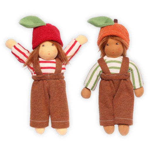 Nanchen Waldorf Dress Up Dolls w/ Clothes - Small - Fruity Friends - Online, Australia
