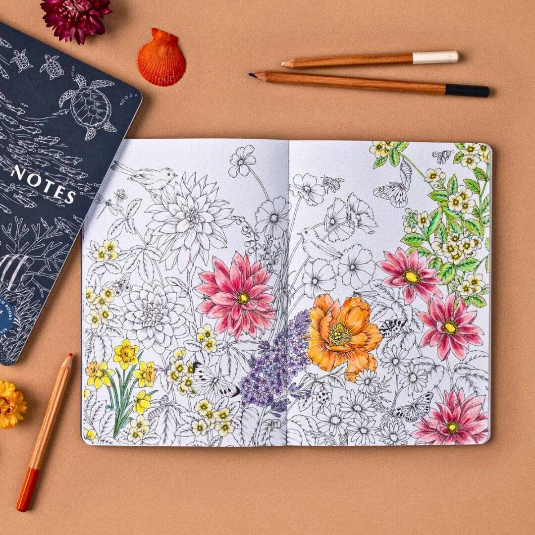 Your Wild Books - Journals & Notebooks Nature Notes 2 in Blue - Online, Australia