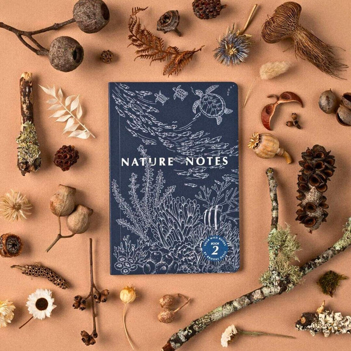 Your Wild Books - Journals & Notebooks Nature Notes 2 in Blue - Online, Australia