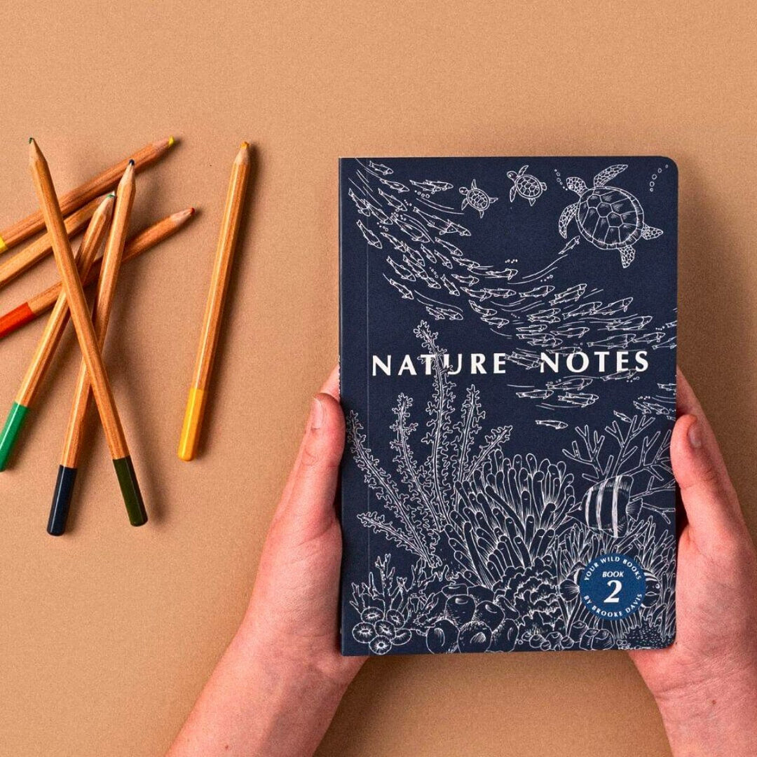 Your Wild Books - Journals & Notebooks Nature Notes 2 in Blue - Online, Australia